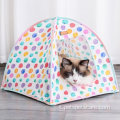 Dog House Outdoor Portante Piegatura della tenda per gatto carino